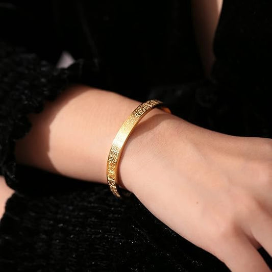 Ayatul Kursi Bracelet 18K Gold-Plated