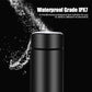 Smart Temperature Display Water Bottle Stainless Steel