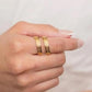 Ayatul Kursi Rings 18K Gold-Plated