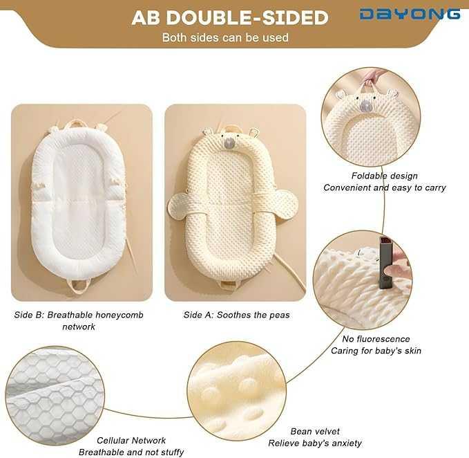Foldable Multifunction Baby Sleeping Nest
