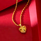 Heart Necklace 24K Gold-Plated