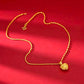 Heart Necklace 24K Gold-Plated